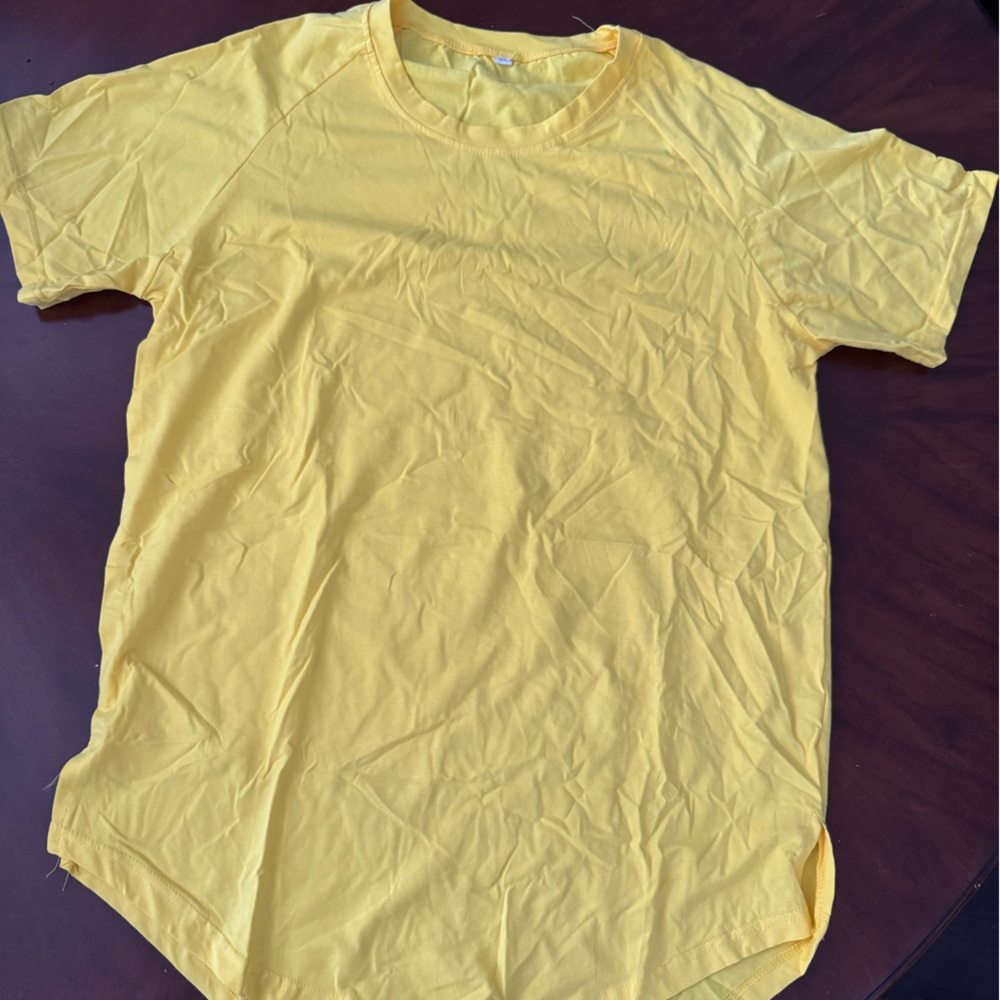 Men's Yellow T-Shirt